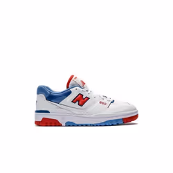 Sneakers 550 Cuir Blanc
