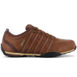 K-Swiss Arvee 1.5 Leather - Hommes Sneakers Baskets Chaussures Cuir Brun 02453-214-M