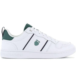 Sneakers Lozan Match Lth en cuir blanc et vert