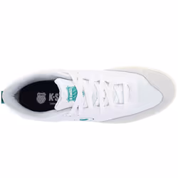 Sneakers K-Varsity en cuir blanc/vert - Vue supplémentaire 4