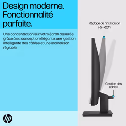HP P24v G5 écran plat de PC 23.8" Full HD Noir - Vue supplémentaire 8