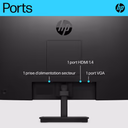 HP P24v G5 écran plat de PC 23.8" Full HD Noir - Vue supplémentaire 6