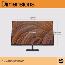 HP Écran FHD V27i G5 - Vue supplémentaire 14