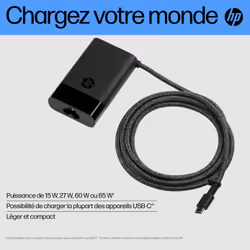HP Chargeur pour ordinateur portable USB-C 65 W - Vue supplémentaire 8