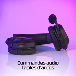 HyperX Cloud Stinger 2 Casque Gamer Sans Fil Noir Dongle USB 2,4 GHz - Vue supplémentaire 9