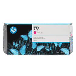 HP 738 300-ml Magenta DesignJet Ink Cartridge cartouche d'encre 1 pièce(s) Original Rendement élevé (XL)