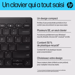 HP Clavier Bluetooth multi-périphériques compact 350 - Vue supplémentaire 20