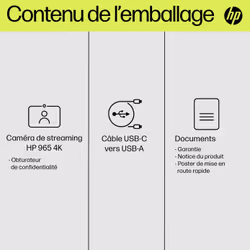HP Caméra de streaming 4K 960 - Vue supplémentaire 20
