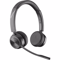 POLY Micro-casque Savi 7220 Office binaural DECT 1 880-1 900 MHz, Sans fil, Bureau/Centre d'appels, Casque, Noir
