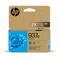 HP 937e Cartouche d’encre authentique Cyan EvoMore
