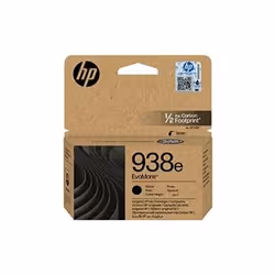 HP 938e Cartouche d’encre authentique Noir EvoMore, 3100 pages