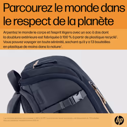 HP Sac à dos pour ordinateur portable Travel 25 litres 15,6 pouces (bleu) - Vue supplémentaire 11