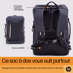HP Sac à dos pour ordinateur portable Travel 25 litres 15,6 pouces (bleu) - Vue supplémentaire 12
