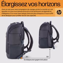 HP Sac à dos pour ordinateur portable Travel 25 litres 15,6 pouces (bleu) - Vue supplémentaire 13