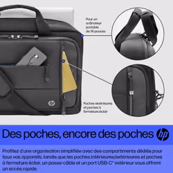 HP Sacoche pour ordinateur portable Renew Executive 16 pouces - Vue supplémentaire 9
