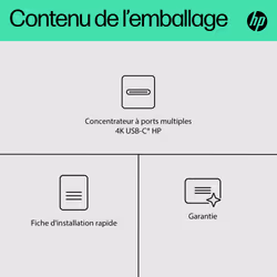 HP Concentrateur USB-C 4K