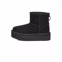 Bottes Mini Platform Cuir Noir - 35