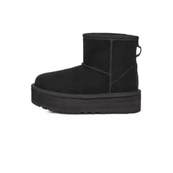 Bottes Mini Platform Cuir Noir - 35