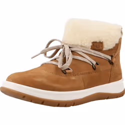 Sneakers Lakesider Heritage Lace Cuir Marron