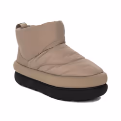 Sneakers Classic Maxi Cuir Beige
