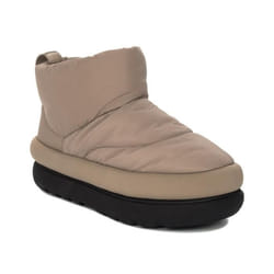 Sneakers Classic Maxi Cuir Beige