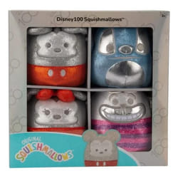 Peluche Jazwares Squishmallows Disney 100th Anniversary (x4)