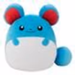 Peluche - SQUISHMALLOWS - Marill - 356 cm - Multicolore - Officielle Pokémon Jazwares