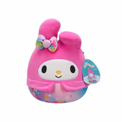Peluche - Squishmallows - Hello Kitty - 25 cm - Multicolore - Mixte