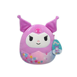 Peluche - Squishmallows - Hello Kitty - Kuromi - 25 cm - Multicolore