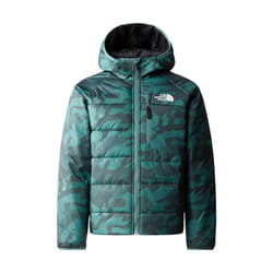 Veste réversible enfant The North Face - Vert - Imprimé intégral - Manches raglan