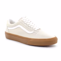 Baskets Homme - VANS - Old Skool Beige - Lacets - Talon Plat - Tige Textile