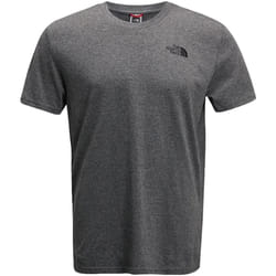 T-shirt Homme The North Face Simple Dome Gris - Coton - Manches courtes - Col arrondi