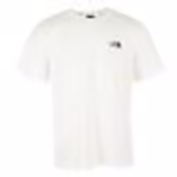 Tee shirt - THE NORTH FACE - s/s simple dome tee - Manches courtes - Col rond - Blanc