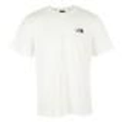 Tee shirt - THE NORTH FACE - s/s simple dome tee - Manches courtes - Col rond - Blanc