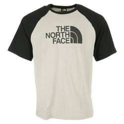 Tee shirt THE NORTH FACE Raglan Easy PI61 Gris Homme - 100% coton - Manches courtes - Col arrondi