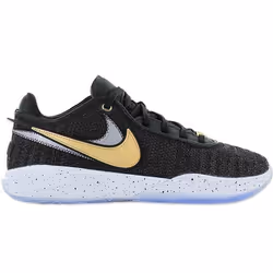 Nike LeBron XX 20 - Hommes Sneakers Baskets Chaussures de basketball Black-Gold DJ5423-003