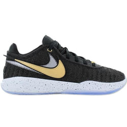 Nike LeBron XX 20 - Hommes Sneakers Baskets Chaussures de basketball Black-Gold DJ5423-003