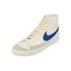 Baskets Homme Nike Blazer Mid 77 VNTG en Cuir Blanc - Lacets - Style Vintage