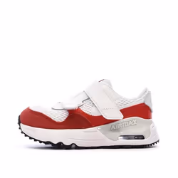 Baskets Blanc/Rouge Garçon Nike Nike Air Max Systm