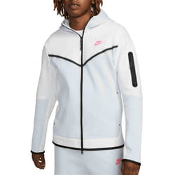 Sweat à Capuche Homme NIKE Sportswear Tech Fleece Blanc - Manches Longues - Col Capuche