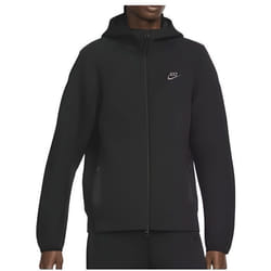 Veste de survêtement - NIKE - TECH FLEECE FULL ZIP - Beige - Capuche scaphandre - Manches longues