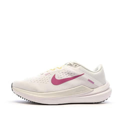 Chaussures de running Nike Femme Air Winflo 10 - Blanc - Lacets - Synthétique