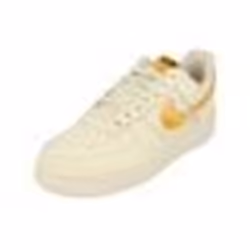 Baskets - NIKE - Air Force 1 07 - Beige - Cuir - Lacets