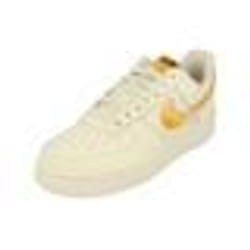 Baskets - NIKE - Air Force 1 07 - Beige - Cuir - Lacets
