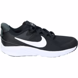 Chaussures de sport NIKE DX7614-001 pour femme - Noir/Blanc - Lacets plats