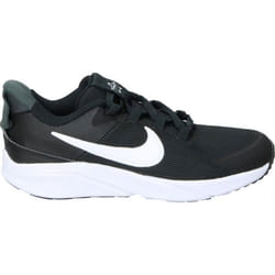 Chaussures de sport NIKE DX7614-001 pour femme - Noir/Blanc - Lacets plats