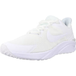Chaussures de Running - Nike - Star Runner 4 - Blanc - Doublure et Extérieur Textile