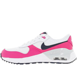 Baskets Blanc/Rose Femme Nike Air Max Systm