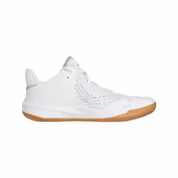 Chaussures de volleyball indoor Nike Zoom Hyperspeed Court SE - white/mtlc silver-gum - 40