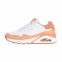 Basket à Lacets Skechers Pop Color Fun - SKECHERS - Tennis Basket Basses femme - Blanc - Lacets - Femme